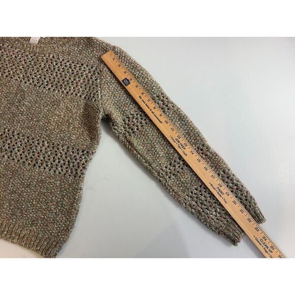 Orvis Multicolor Knit Pullover Sweater Cotton Acrylic Polyester Women's L Large - Picture 9 of 10